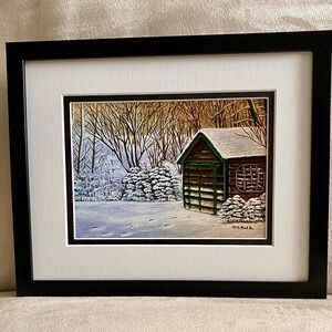 Original Art Print - “Winters Peace”